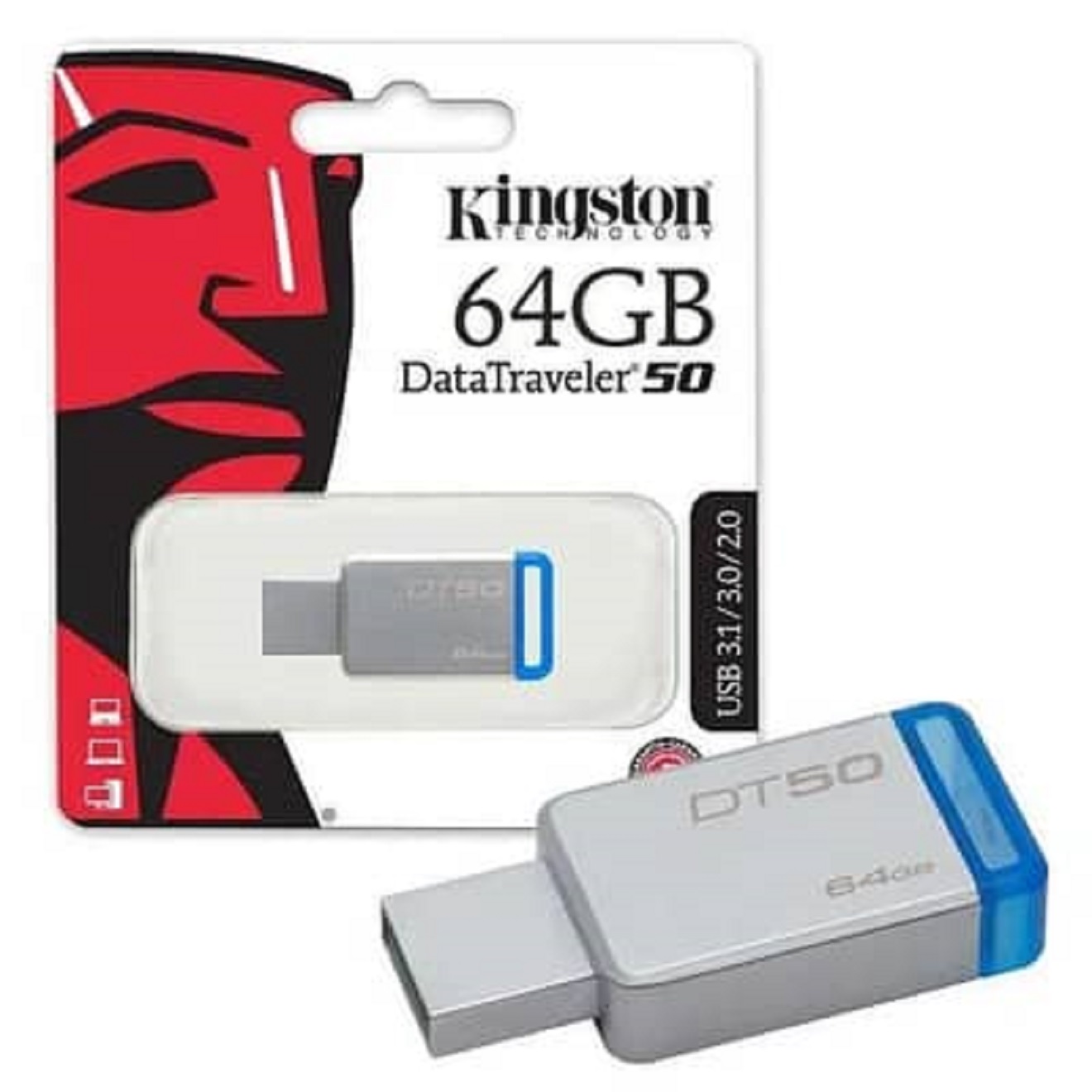 KINGSTON. USB FLASH DRIVE 64GB/32GB