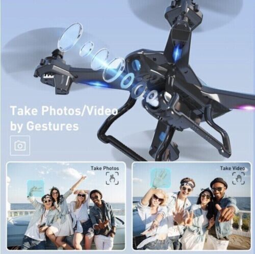 Drone Camera WIFI FPV Wide Angle RC Foldable Drone toys Gift Snaptain S5C FPV RC Drone Camera