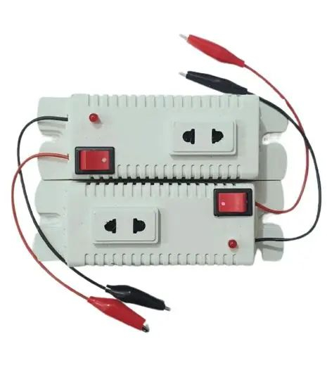 DC to AC Mini Inverter 12V to 220V 30W Portable Power Converter | Car Power Inverter with USB Output | Solar Compatible Battery Operated Inverter for Mobile Charging, Travel & Home Use
