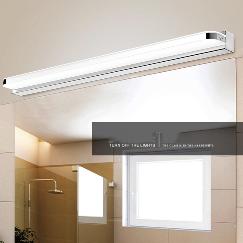 新色追加 Led Mirror Light 40cm, Bathroom Wall 700lm 9w 6000k For Ip44