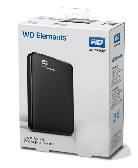 USB 3.0 WD ELEMENT SATA External 2.5 inch HDD Hard Drive Enclosure Disk Case Box For PC LAPTOP HDD SSD CASE