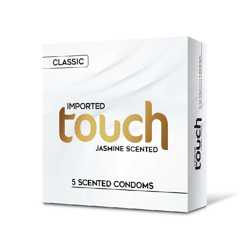 Touch Classic Condoms - Jasmin Scented - Pack of 5