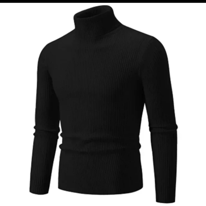 Premium Quality Slim Fit Lightweight Long Sleeve High Neck for Men - Turtle Neck