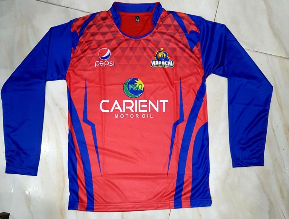 Karachi Kings Latest Cricket Shirt 