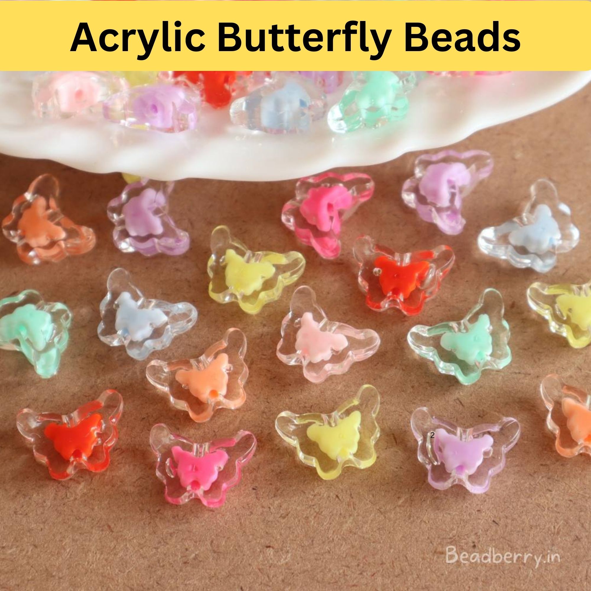 10/25/50/100/200/500 Butterfly Shape Acrylic Heart Beads For Bracelet Making Jewlery Making DIY Kids Jewlery Making Charms Beads Acrylic Style Beads For Jewelery Making jewellery Making Beads Charms By SAMS COLLECTION online in pakistan wholesale Price