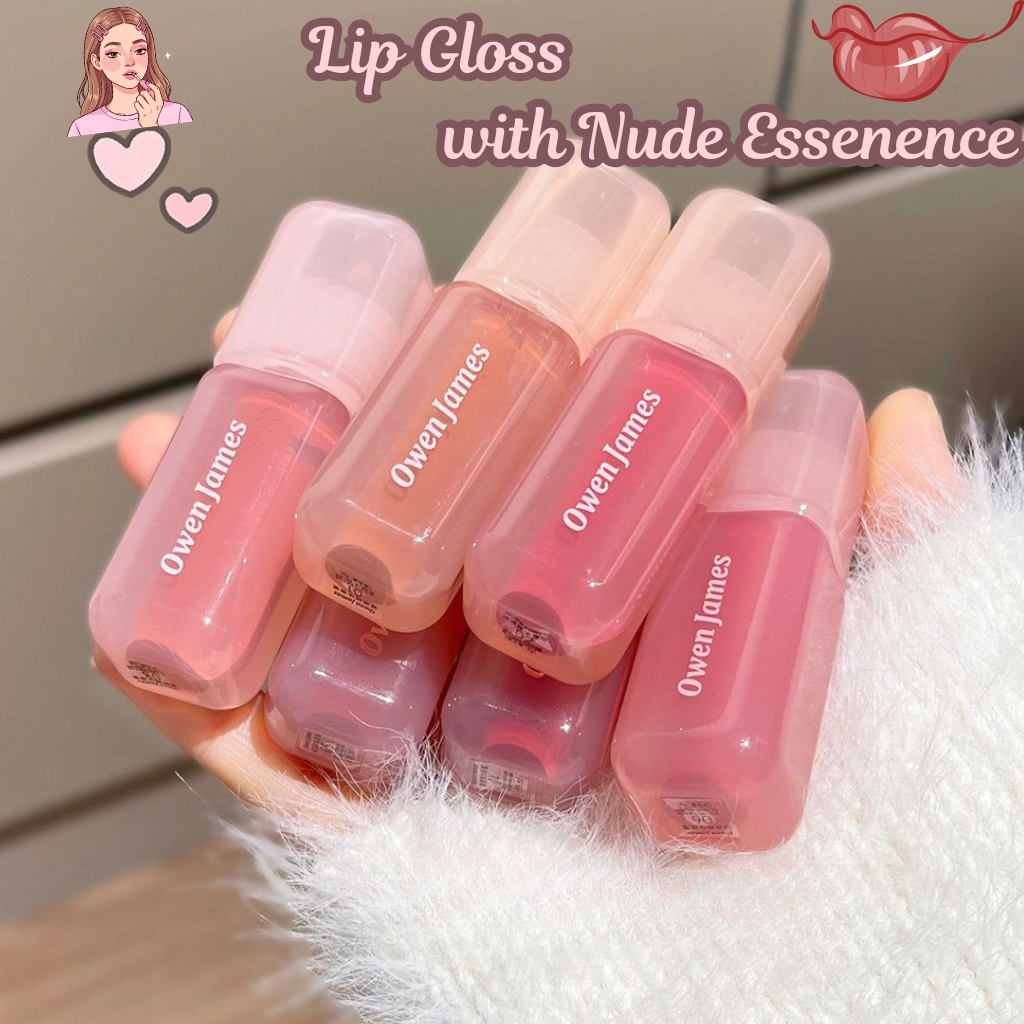 Lip Gloss Lip Oil Korean Style - Mirror Finish Hydrating Glaze | 6 Shades, Imported Original