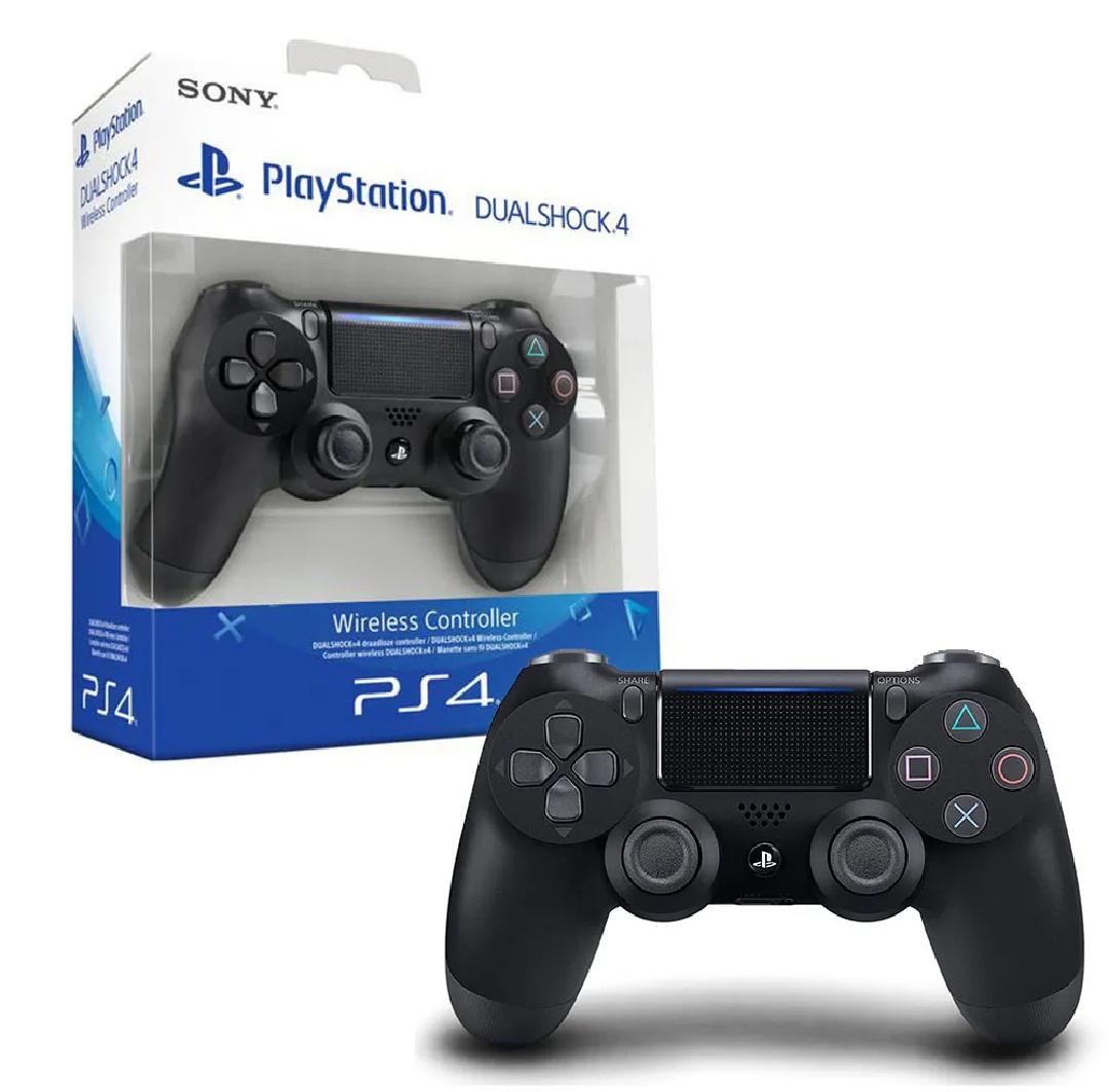 DualShock 4 Wireless PS4 Controller - Bluetooth PlayStation 4 Controller - JoyStick JoyPad GamePad Remote Gaming Controller for PS4, Laptop, Computer, Android TV Box, Windows, All Smart Mobiles - PS4 Remote Control with Built-in Speaker & Audio Jack