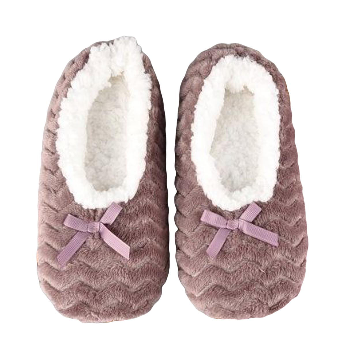 Women's indoor warm soft plush slippers