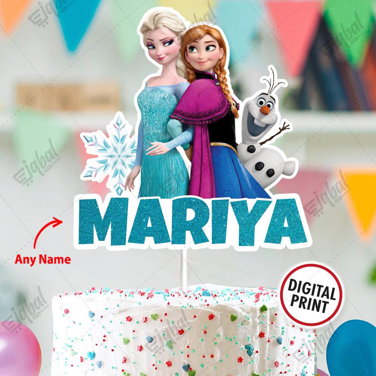 WELL BUY Frozen Figures for Cakes Frozen Cake Toppers Frozen Birthday Party  Supplies Cupcake Figurines Party Cake Decoration Supplies (Frozen Figures  B) : Amazon.co.uk: Toys & Games
