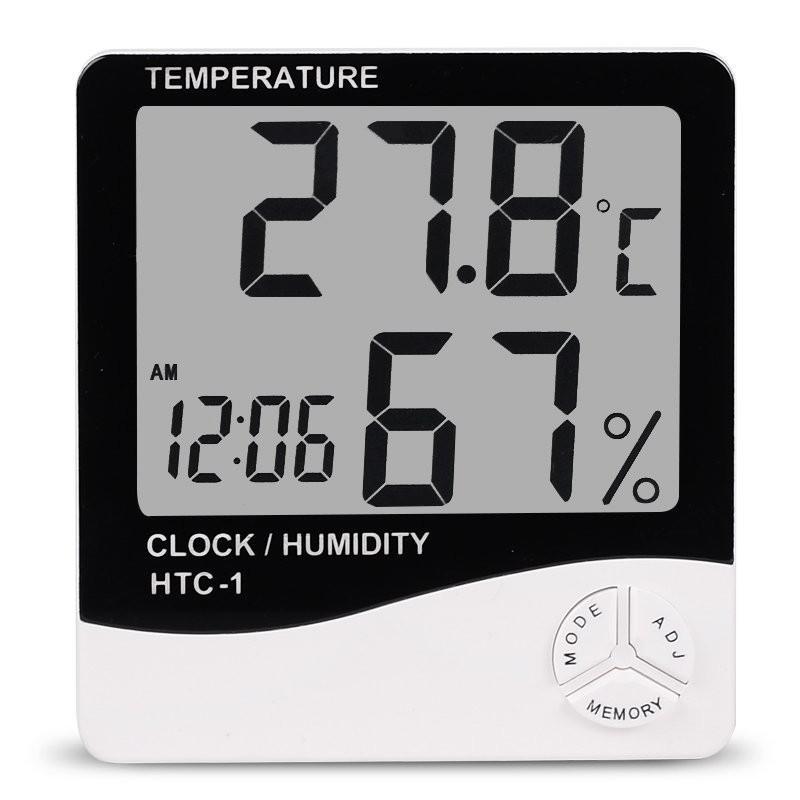 Room Indoor Digital Temperature Humidity Meter HTC-1