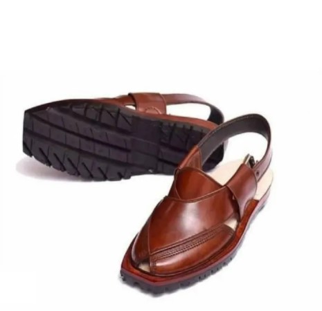 Premium Norozi Chappal with Double Tyre Sole – Handmade Durable Peshawari Sandals for Men | Comfortable & Long Lasting