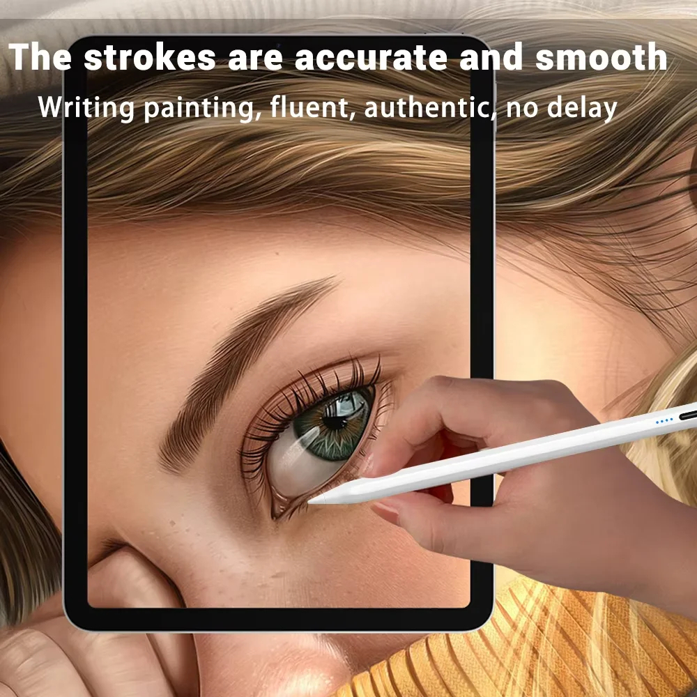 Universal Stylus Pen – Fine Point Metal Tip Touch Screen Pen for Android,Tablet & PC | Smooth Writing, Drawing & Note Taking Experience | Lightweight High Precision Digital Stylus
