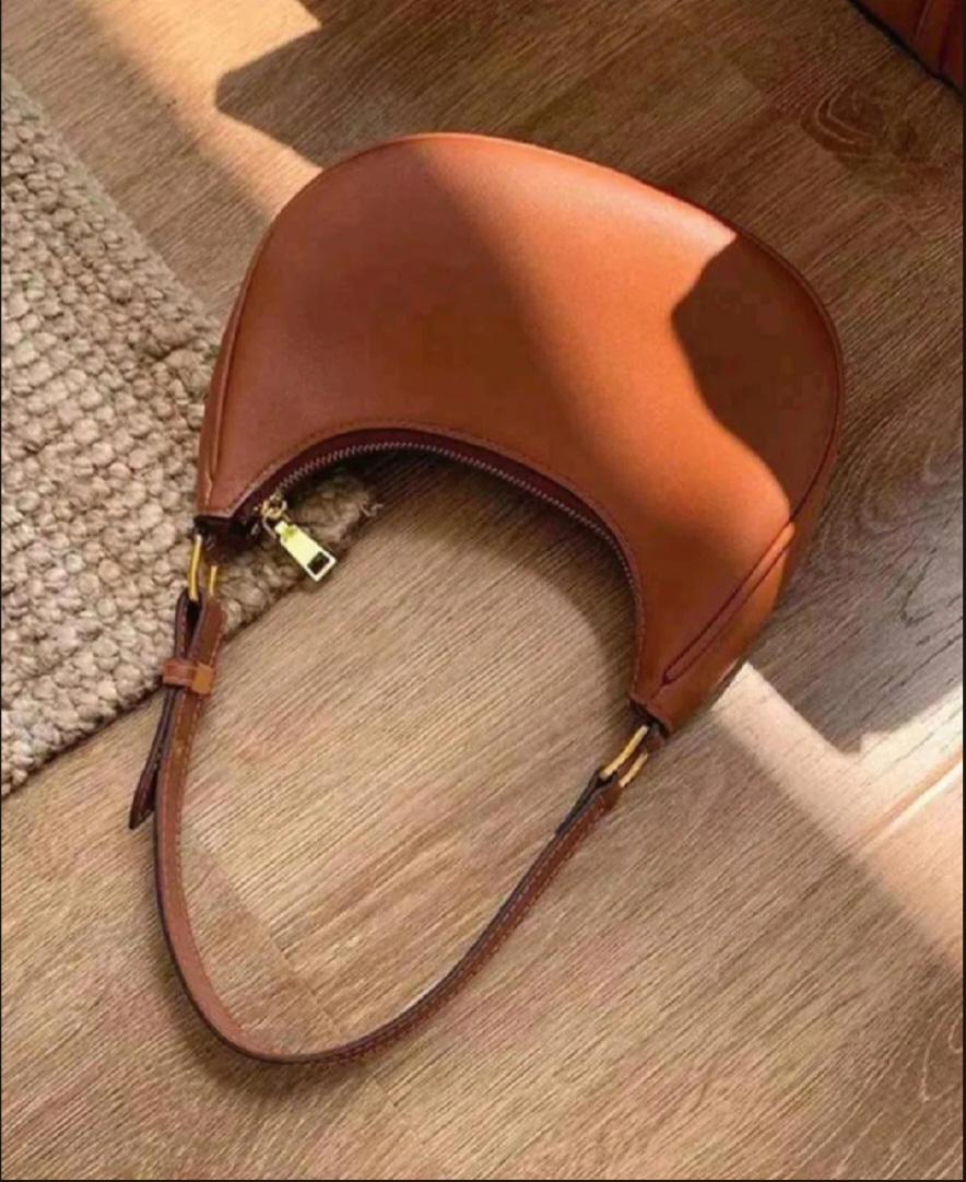 Premium Leather Hobo Handbag for Girls, Bags For Girls, Shoulder Underarm Bag, Stylish Women's Purse with Phone Pouch, Trendy Gift Bag