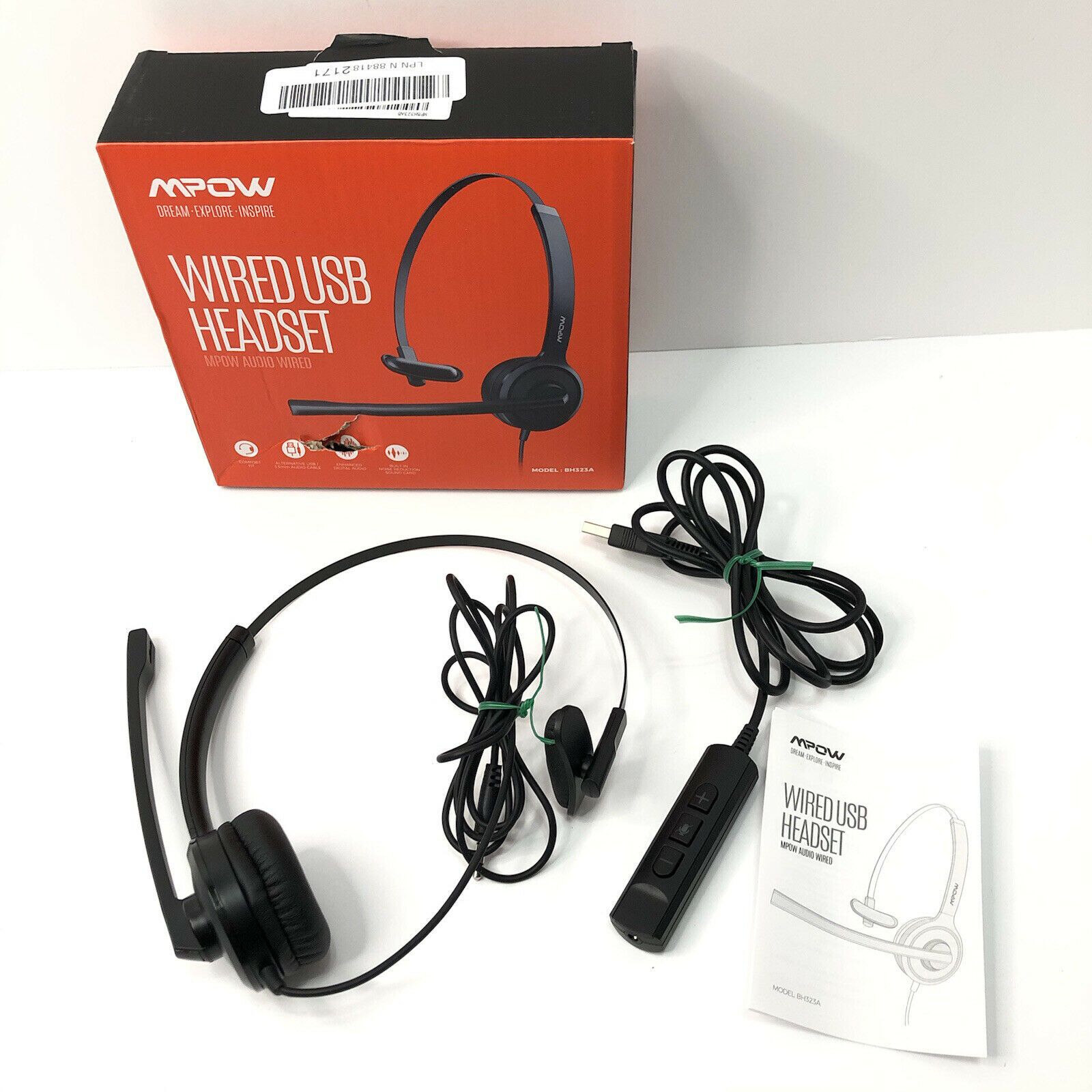 Mpow BH323 Wired Stereo Computer 