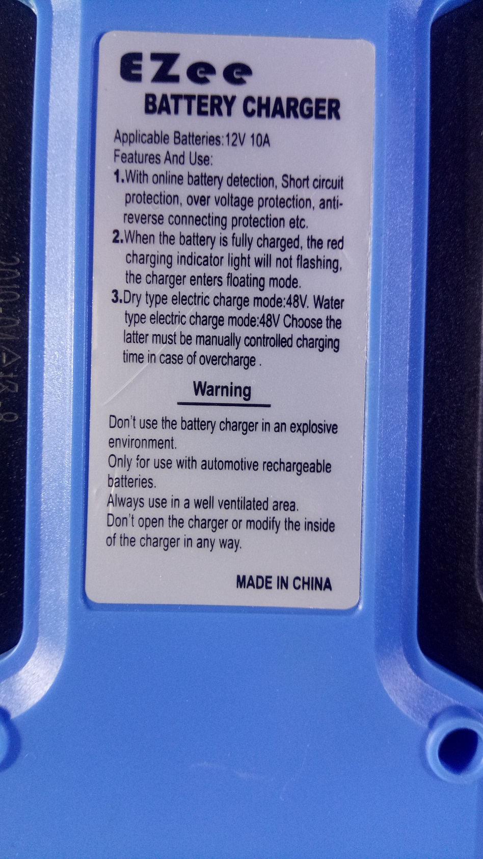 All Digital Universal Car Battery Charger 10A 12V Automatic 3 Phase Control Switched Mode Auto Off Function UPS Battery Charger 12 Volt 10 Amp Full Automatic Digital Intelligent Portable Car Battery Charger Smart Fast Power Charging For Wet Dry Lead Acid