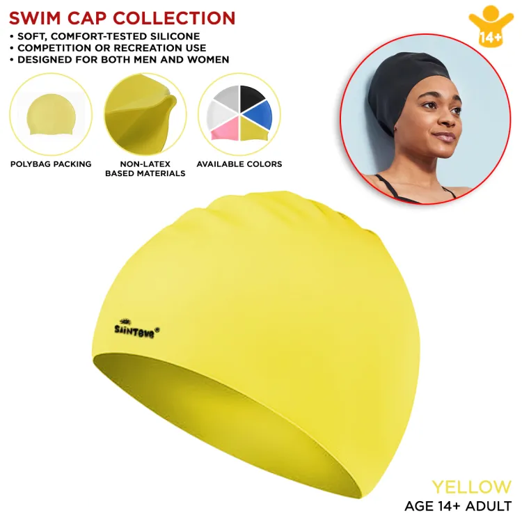 YELLOW - SWIM CAP