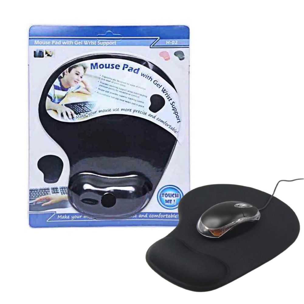 Rest Mouse Pad Original Comfortable Wrist Support Mouse Pad for PC, Laptop & Gaming price in Pakistan