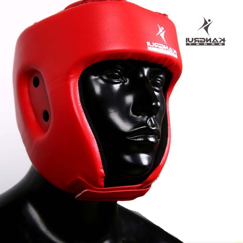 Boxing Head Guard Helmet Face Protector , Training MMA Martial Art
