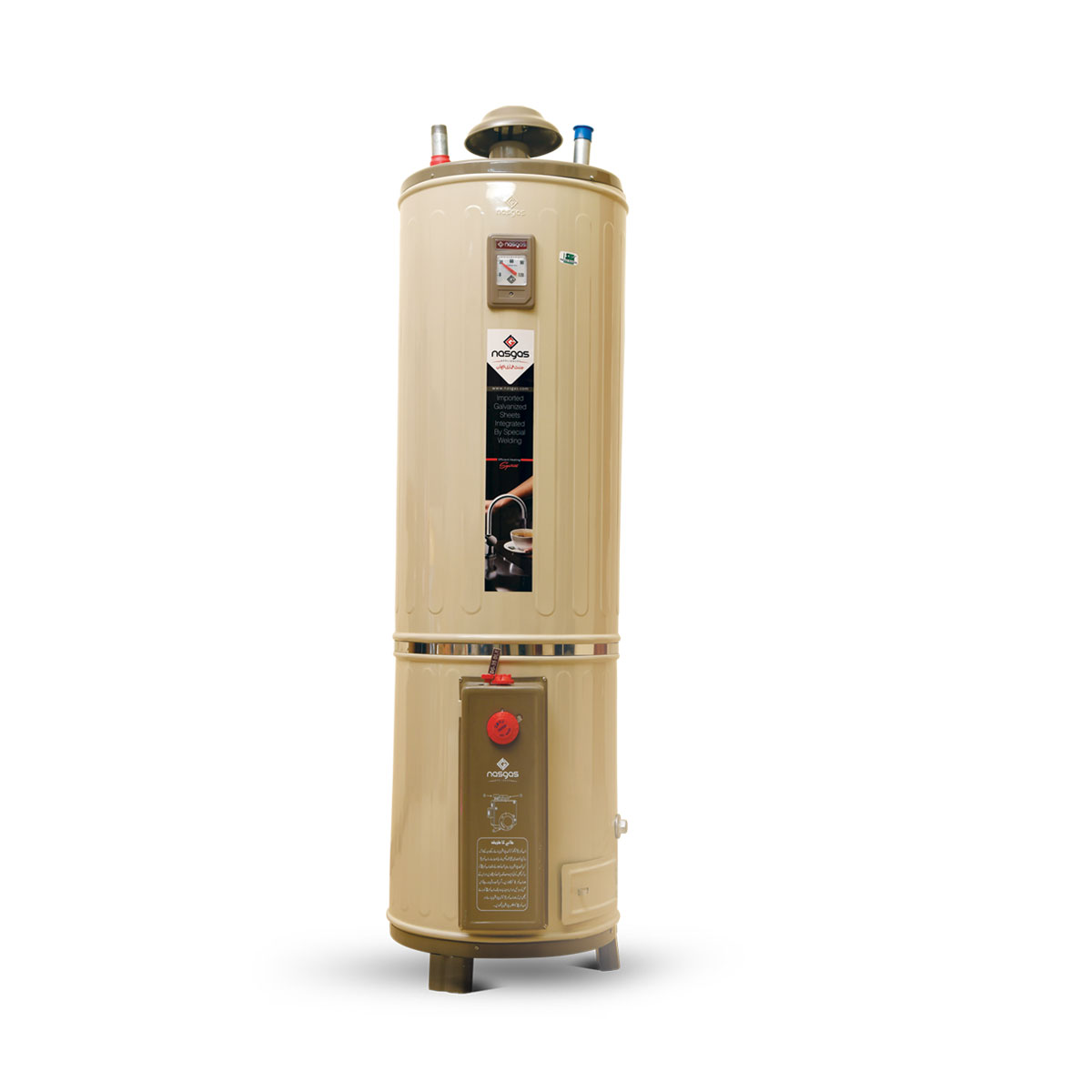 NASGAS DG-35 SUPER DLX GAS STORAGE GEYSER 35 GALLON 12-14 GUAGE