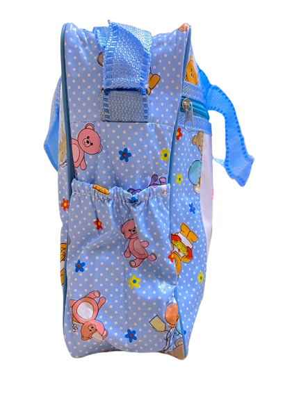 Baby Diaper Bag and Accessories backpack, Kids Storage Carrier Bag, Baby Diaper Organizer, Baby Bag, Kids Bag, Portable Storage Bag - Square