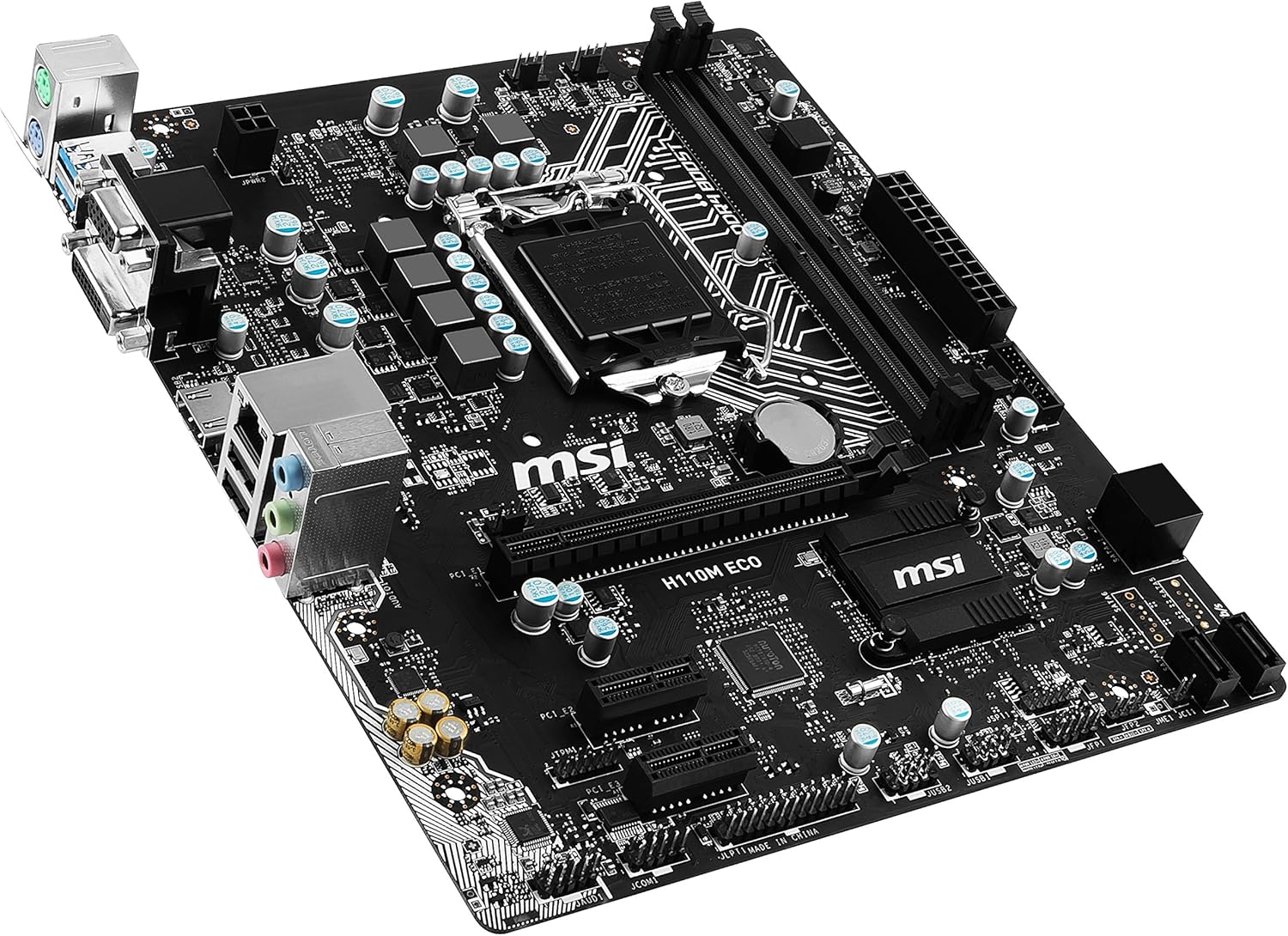 MSi H110M ECO Motherboard, 6th, 7th Gen Supported