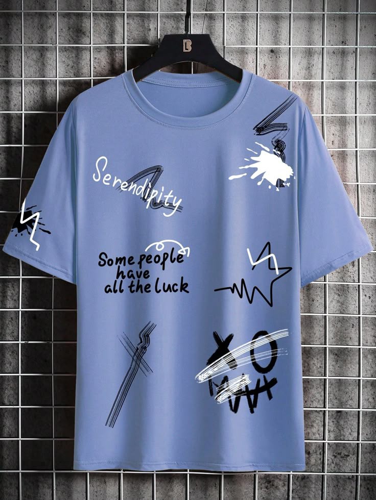 Smile Broken Printed T shirt For Men/boys Summer Collection Soft jersy