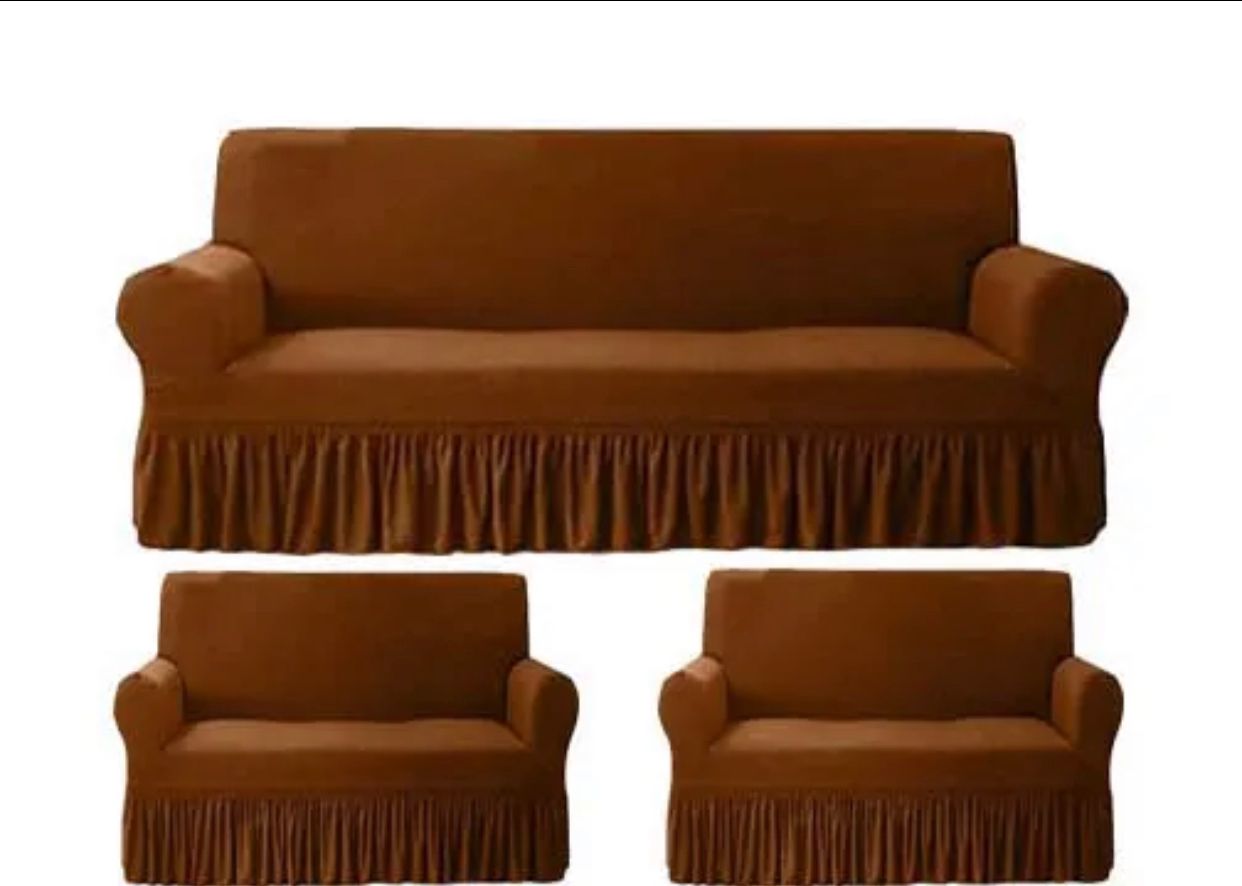 Turkish Style Sofa Covers 5 Seater 6 Seater and 7 Seater Special Sofa Covers Maroon, blue, Gery, Green, Brown Colours