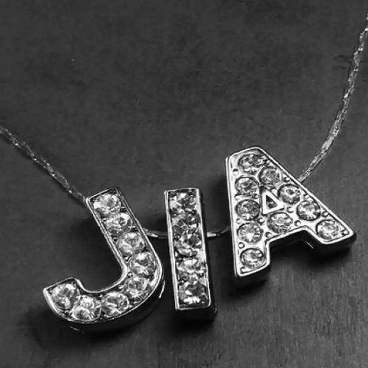 Silver Stainless Customized Your Name 