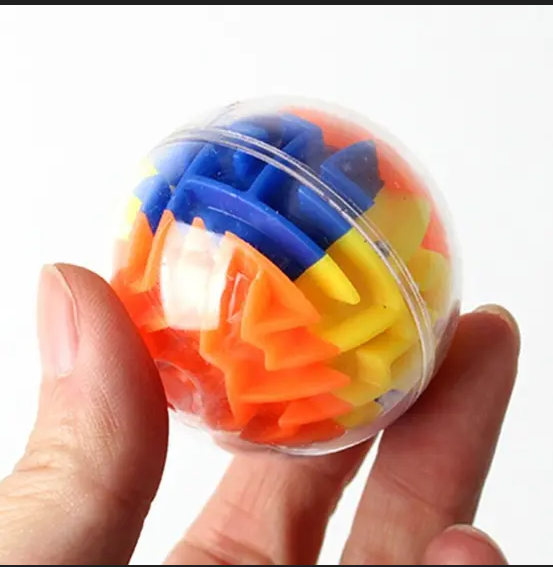 3D Maze Ball Toy – Brain Teaser & Puzzle Cube for Kids | IQ Toy Pakistan | Hand Maze Game & Birthday Gift (6+ Years)