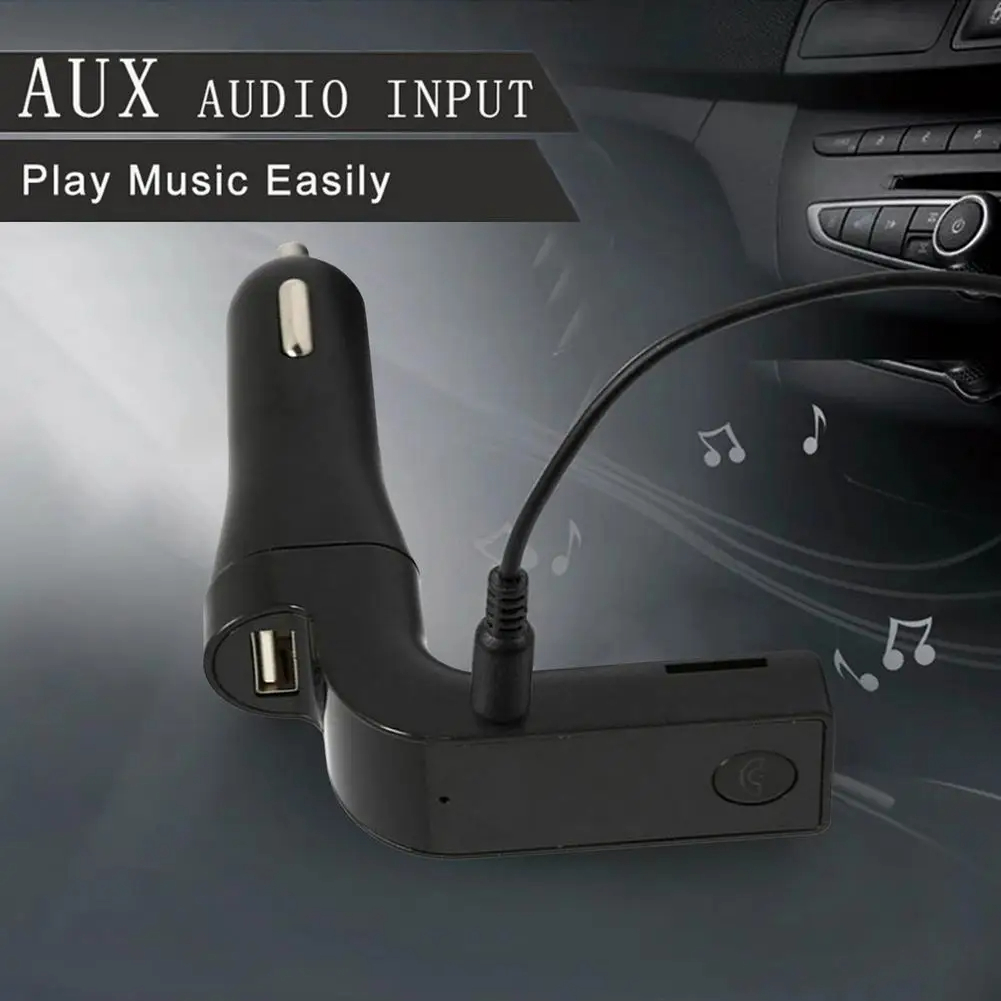 G7 Bluetooth Handsfree LED Display Car Kit FM Transmitter Cigarette Lighter Type Radio MP3 Player, USB Car Accessories