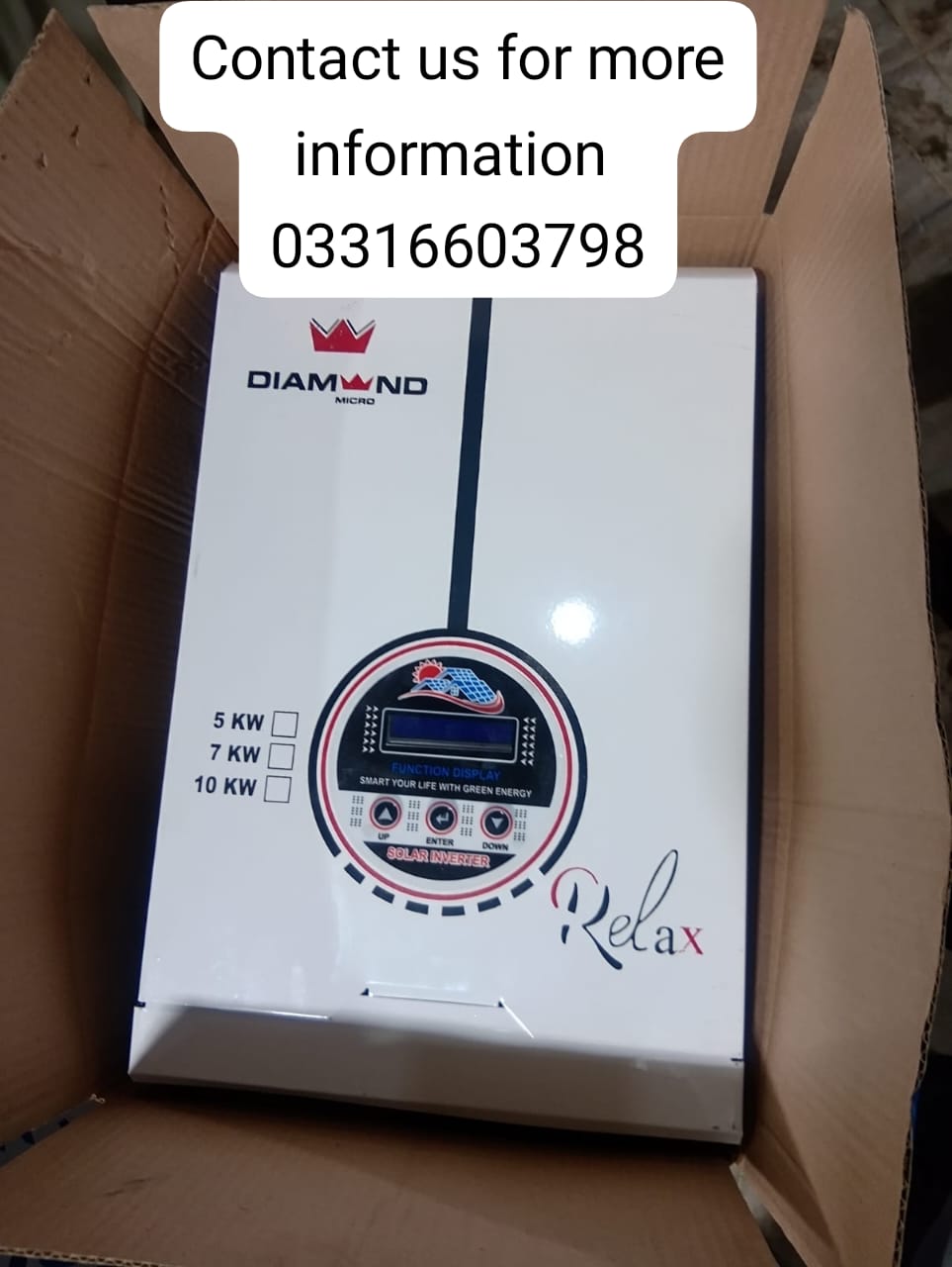 3kw solar inverter without battery /off Grid | Daraz.pk
