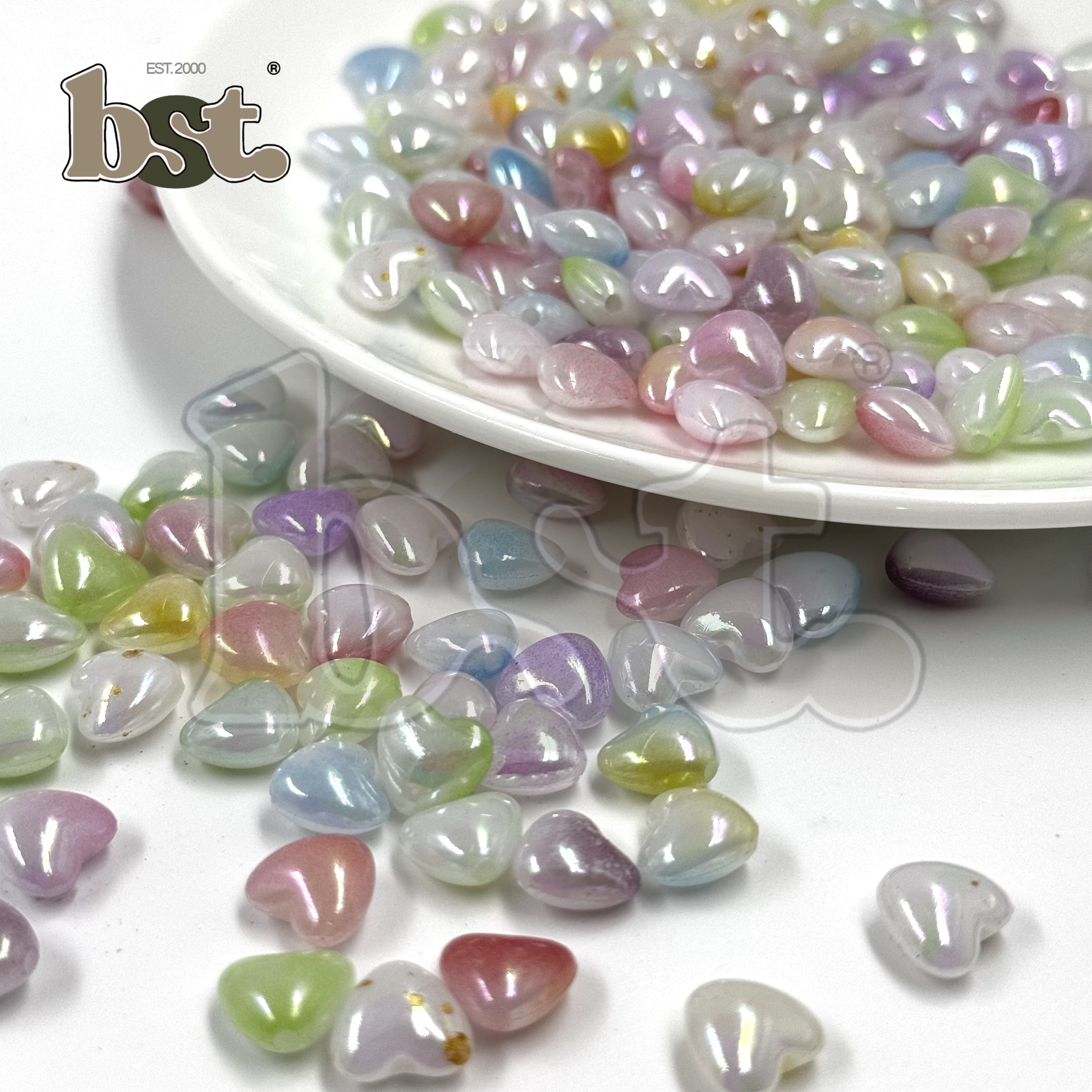 25pc Beads Mix Chunky Beads Charms Beads Bow Beads Accessories DIY Accessories Plastic Charms Bow Charm BST