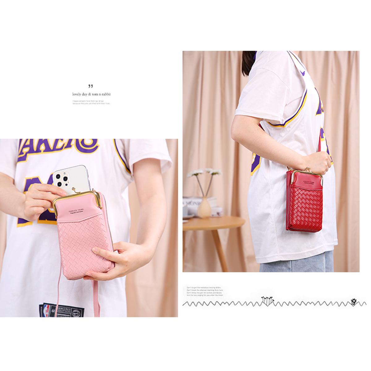 Fashion Women Purses and Handbags Ladies Small Leather Wallet for Phone Woman Mini Messenger Bags with Shoulder Strap