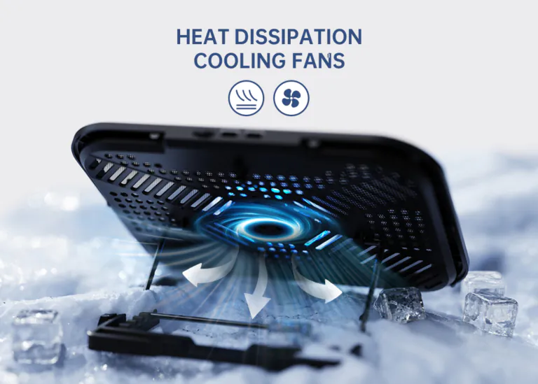 RAPOO CF100 Laptop Single Fan Cooling Pad with 6-Level Adjustable Silent 130mm Fan and Multi-Functional Phone Stand for Laptops up to 14 Inches Black 10 03b1f8df3d145148a94cfd91c867e040
