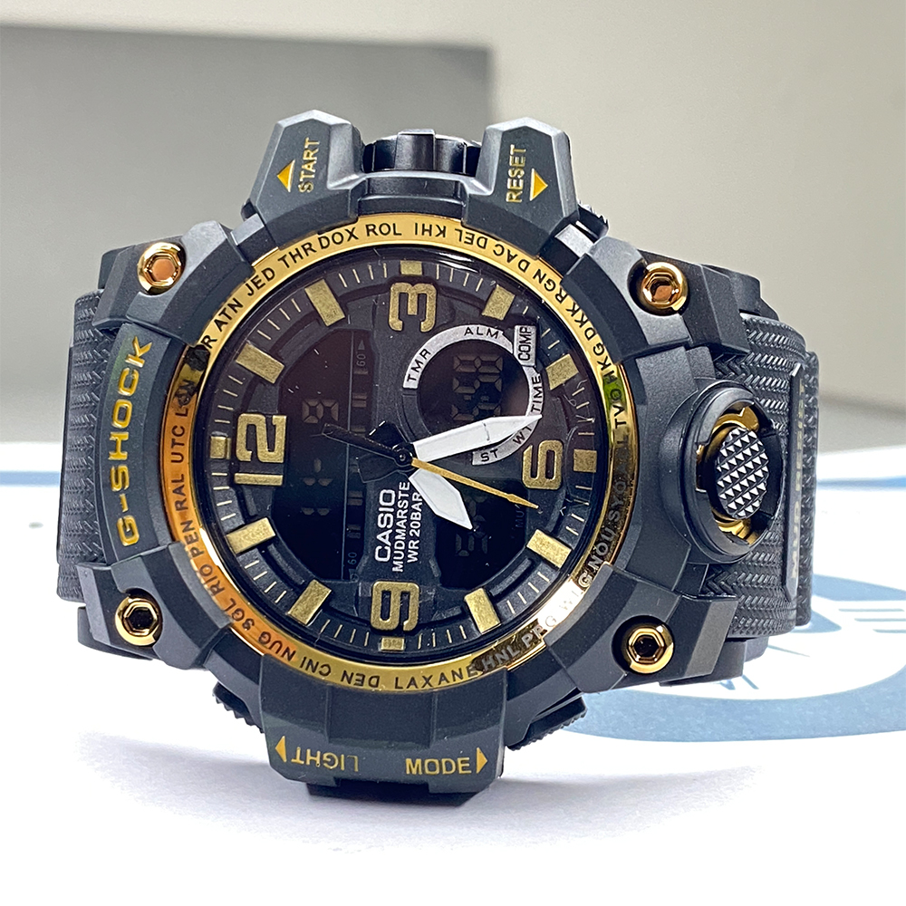Sports Multi Functional Best Quality Dual Time Sports Watch for Men Mud and Water-Resistant Digital Display Boys Sports Watch