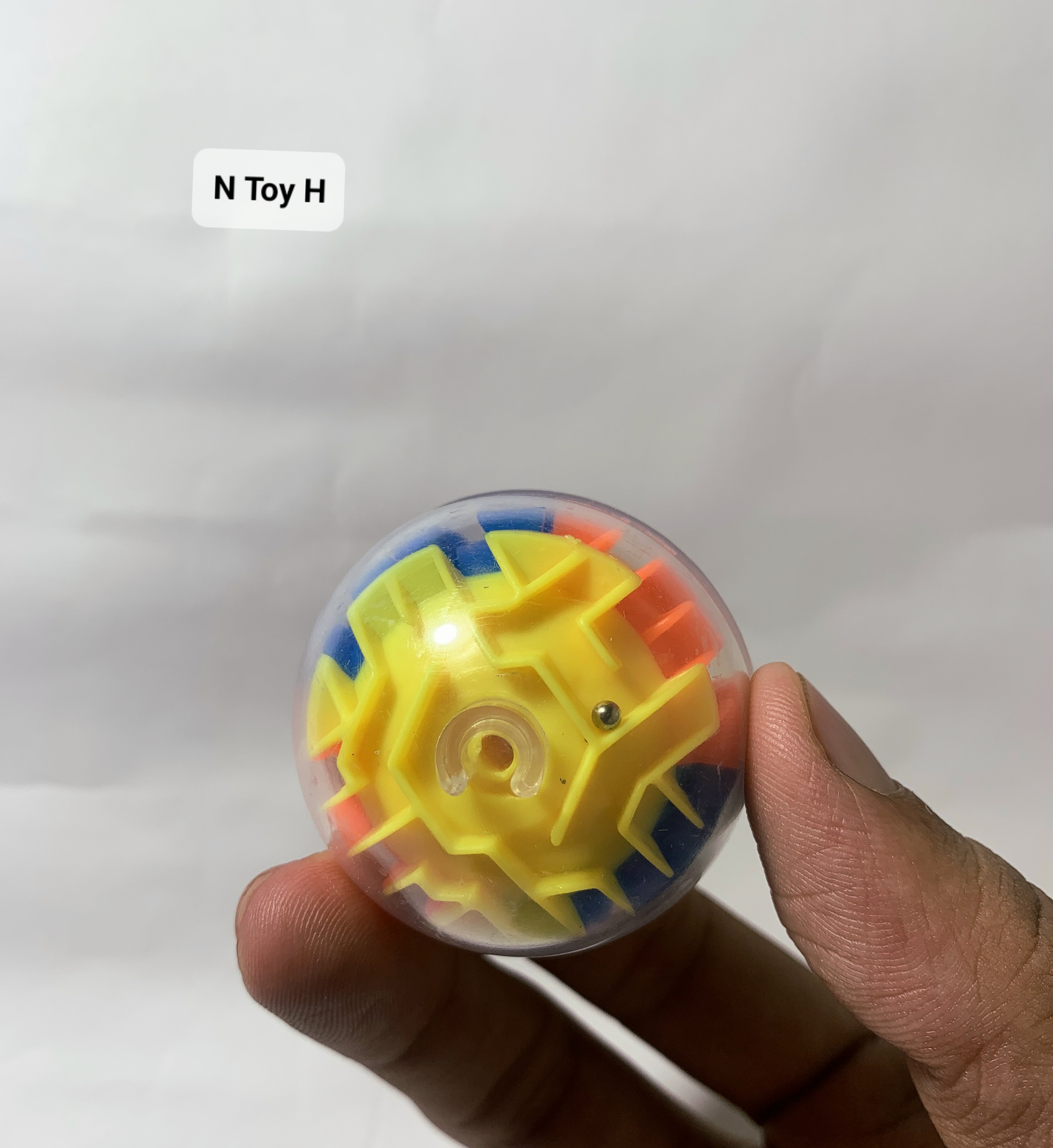 3D Maze Ball Toy – Brain Teaser & Puzzle Cube for Kids | IQ Toy Pakistan | Hand Maze Game & Birthday Gift (6+ Years)