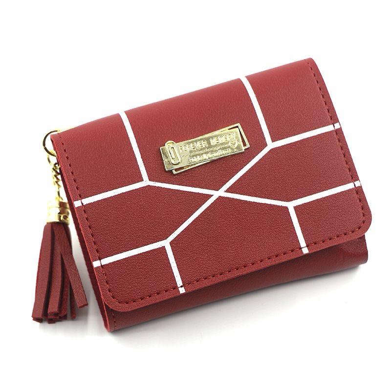 Short Women Wallets Small Slim Luxury Wallet New Fashion Pu Leather Female Purse Designer Money Bag Card Holder, wallets For Girls