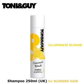 Toni Guy Shampoo 250 Ml Uk Illuminate Blonde For Natural Or Highlighted Blonde Hair Buy Online At Best Prices In Pakistan Daraz Pk