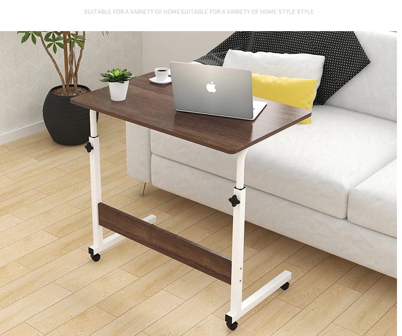Adjustable Height Laptop Table, Computer Table, Gaming Table, Study Table, Tables with storage Shelves, Side Table, Bed Side Table,  available in 8 colors Combinations, Modern Computer Table, Writing Table,Study Table, Size (27 inch Length, 16 inch Width)