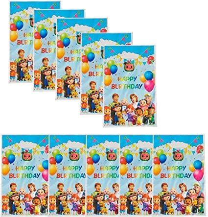 Cocomelon Theme Goody Bags For Birthday Party (pack Of 10) Price in ...