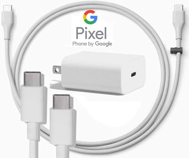 Google Pixel 30watt Adapter With Cable C To C 30watt Pd Adapter Fast Charging For Pixel 8/7/6/5 Pro 7a/6a Rapid Support