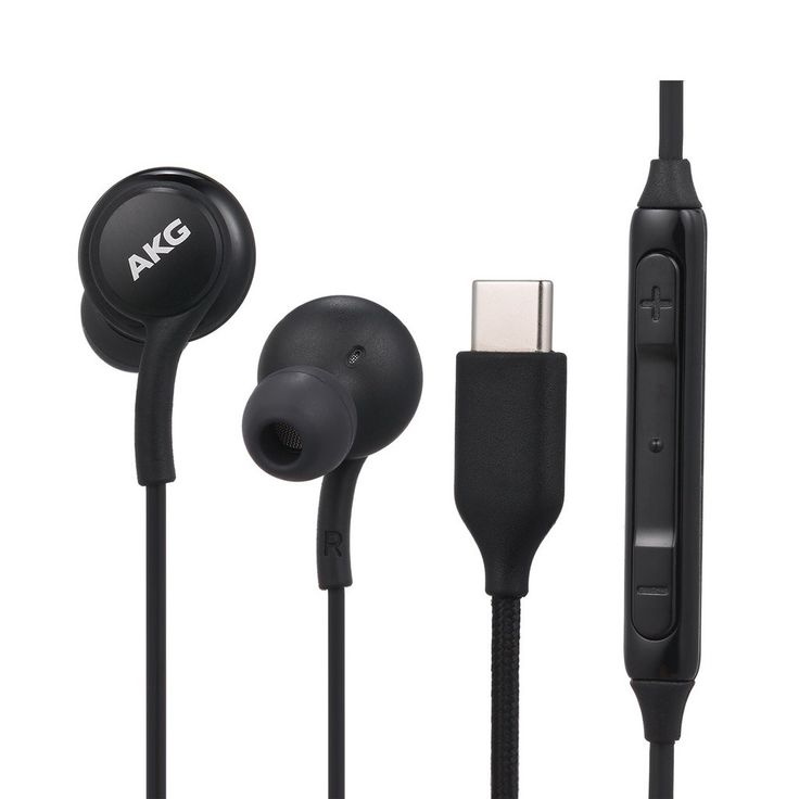 Type C Wired Earphones with Microphone Heavy Bass In Ear Headphones for Android Devices