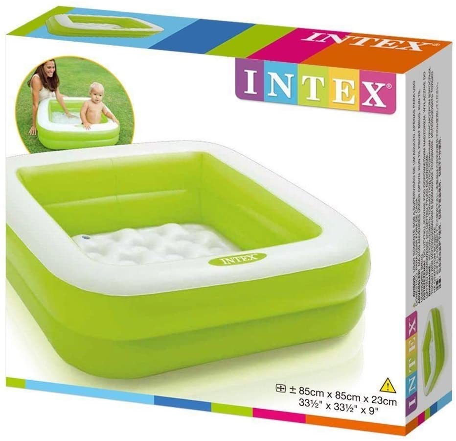 intex square baby pool