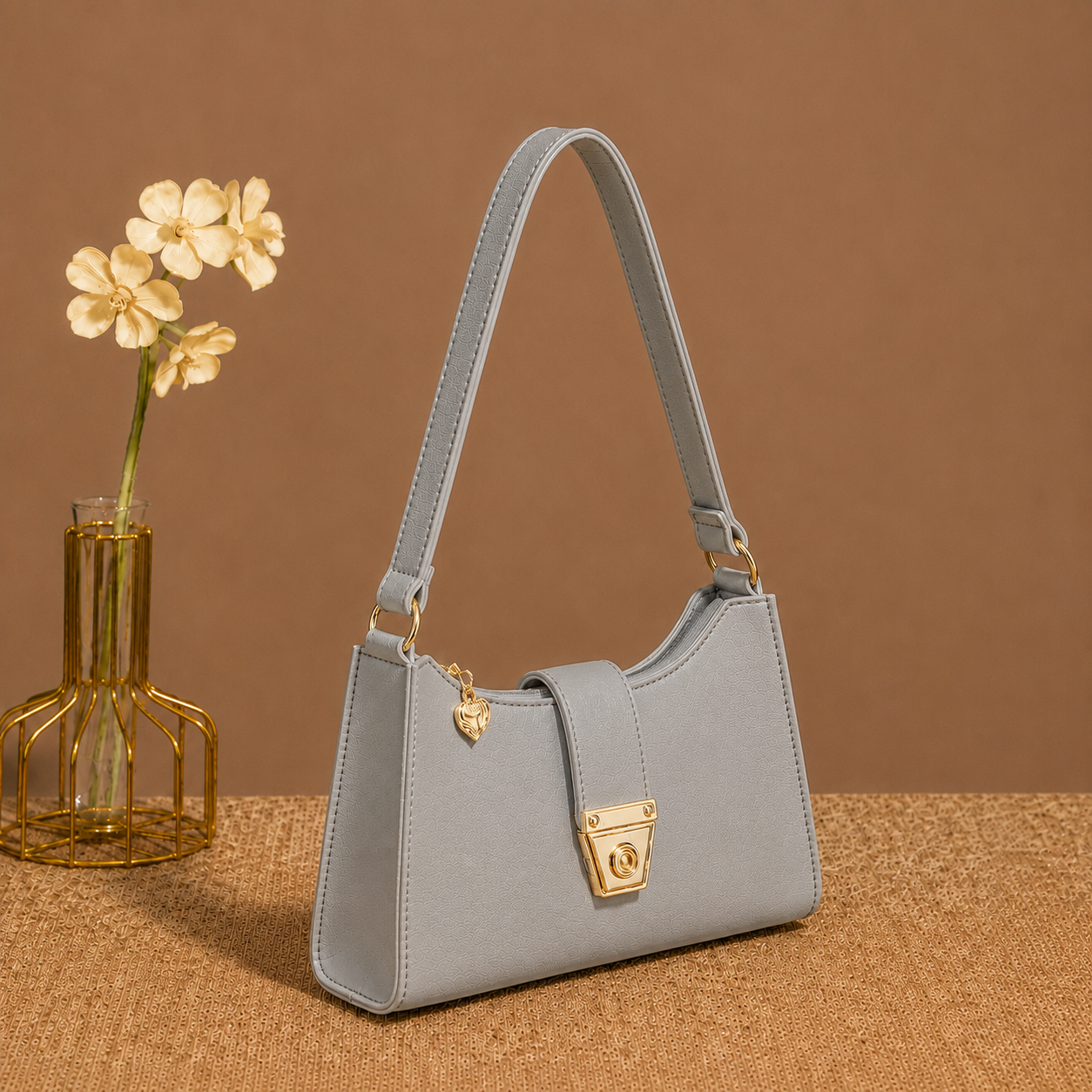 Style Hub Large Capacity Handbag for Girls - Multi-Zipper PU Leather Shoulder Bag - Stylish Daily Use Ladies Hand Bag & Crossbody Purse