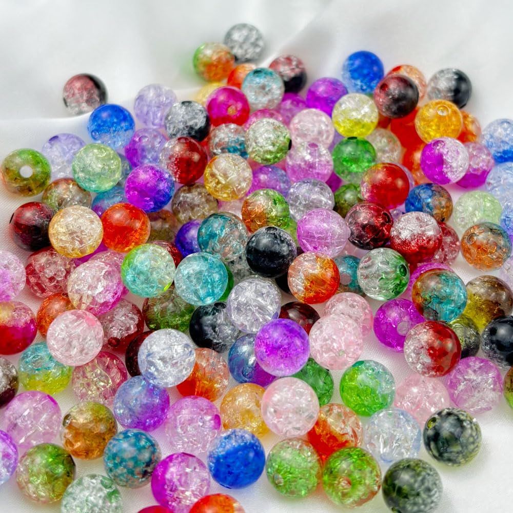 25/50/100/500/Pcs Plastic Multicolor Beads 8mm For Bracelet Making Jewelry Making accessories Multicolor Plastic Beads Bracelet and Jewelry Making Material Buy Online Pakistan Wholesale DIY for Kids Art Crafts Bracket Making Material By SAMS Arts & Crafts