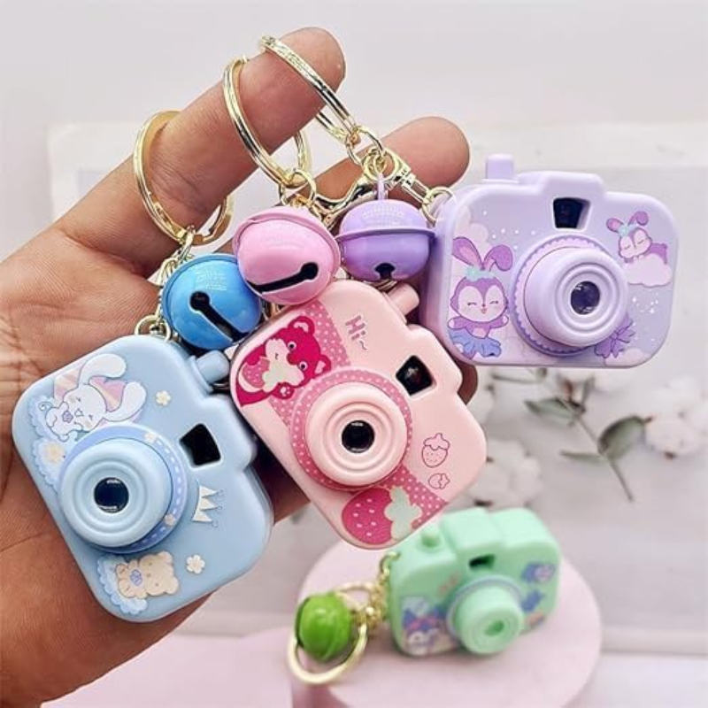 Online Karachi Mini Projector Camera Keychain with Cartoon Character Designs – LED Image Projection Keyring – Multicolor Portable Keychain for Kids & Gifts