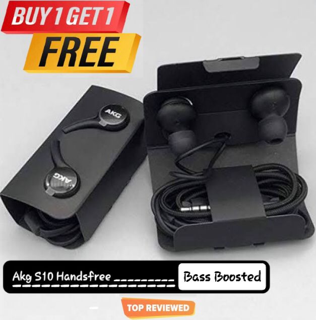 Buy 1 Get 1 Free | L29 Handsfree | Universal 3.5mm Earphones | Heavy Bass & Clear Sound | Compatible with All Android Devices.