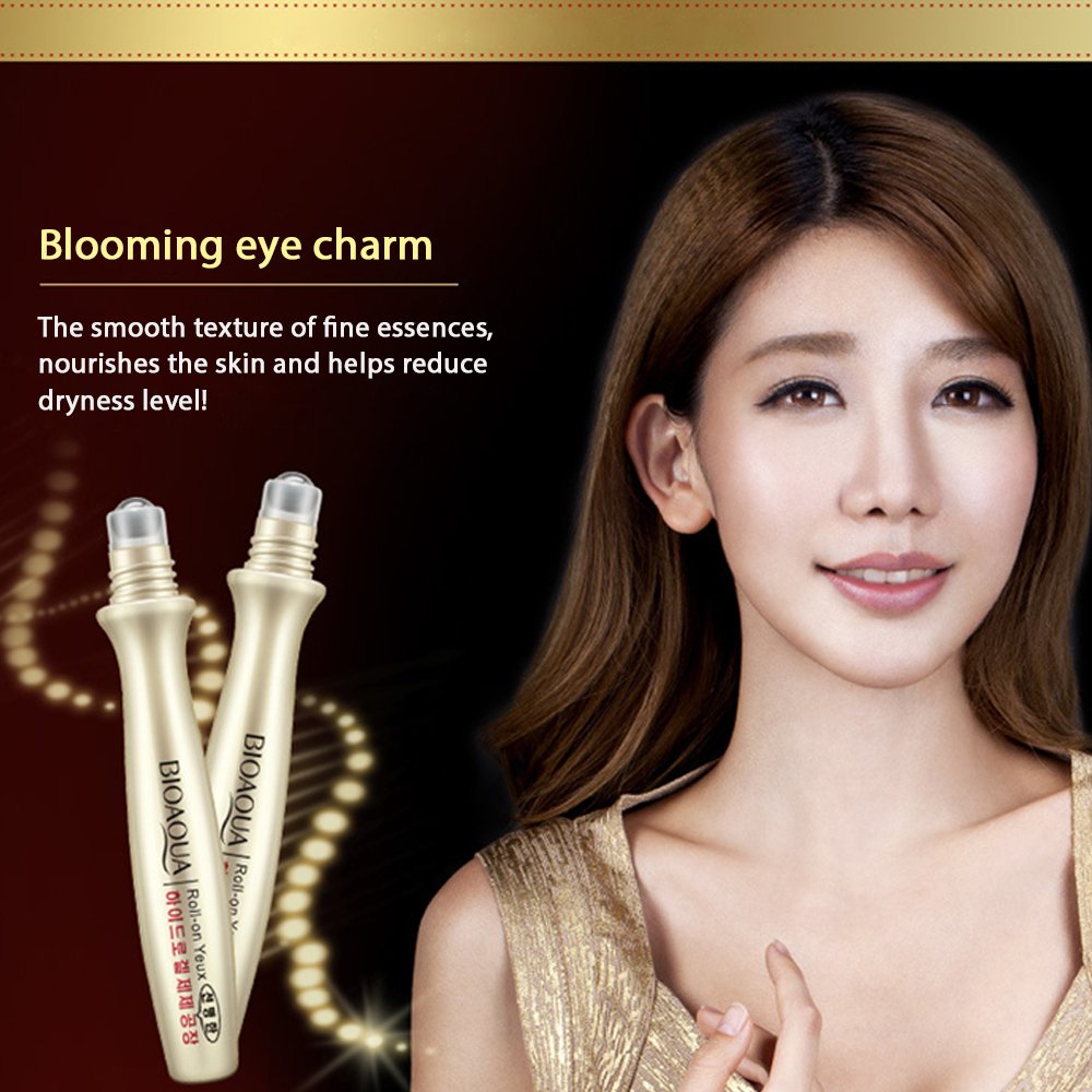 Eye Roll ON Ball METAL Eye Essence Eye Roller Anti Wrinkle To Remove Dark Circles
