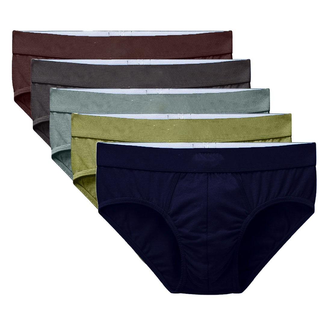 Pack of 3 Men's Underwear  Premium Cotton Boxer Briefs for Men Boys and Men Branded Quality Ultra Soft & Breathable Comfortable Undergarments Set for Everyday Wear