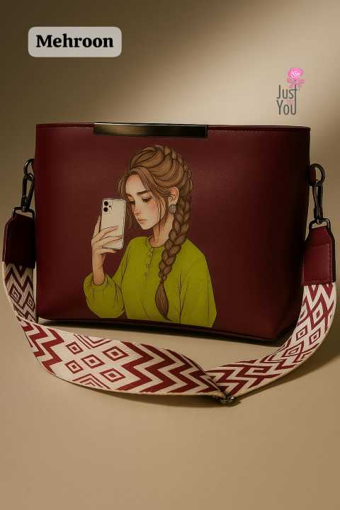 High Quality Hand Bag With Long Belt- Crossbody Handbags For Womens-Shoulder Bag for Girls